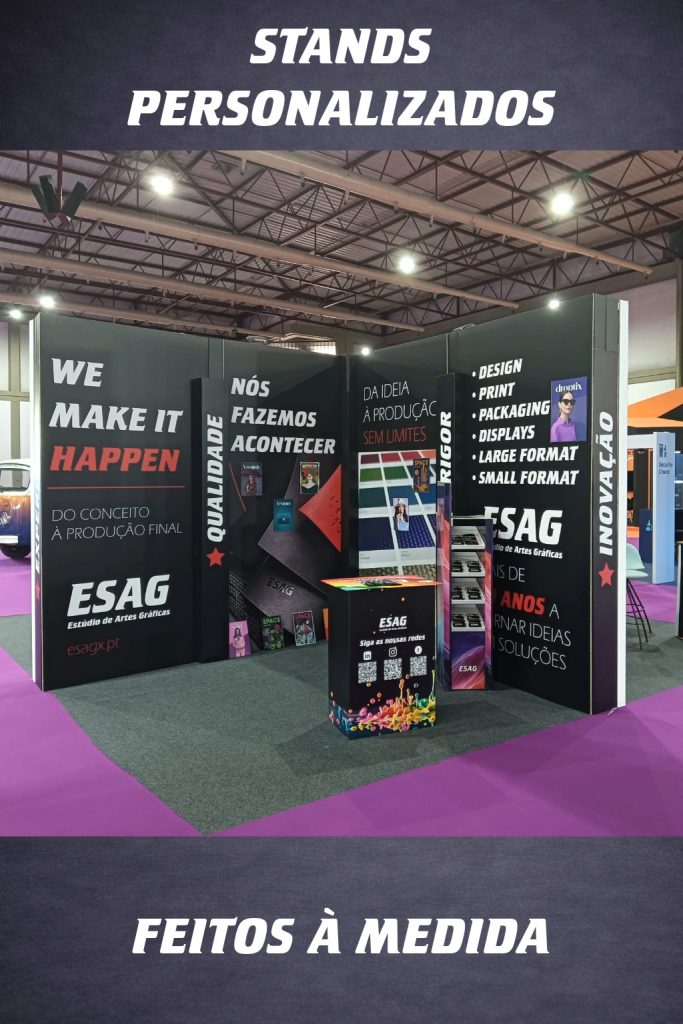 Stands - ESAG estúdio de artes gráficas